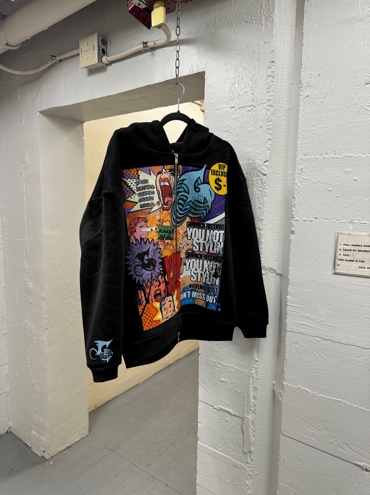 Comic Book Zip-Up