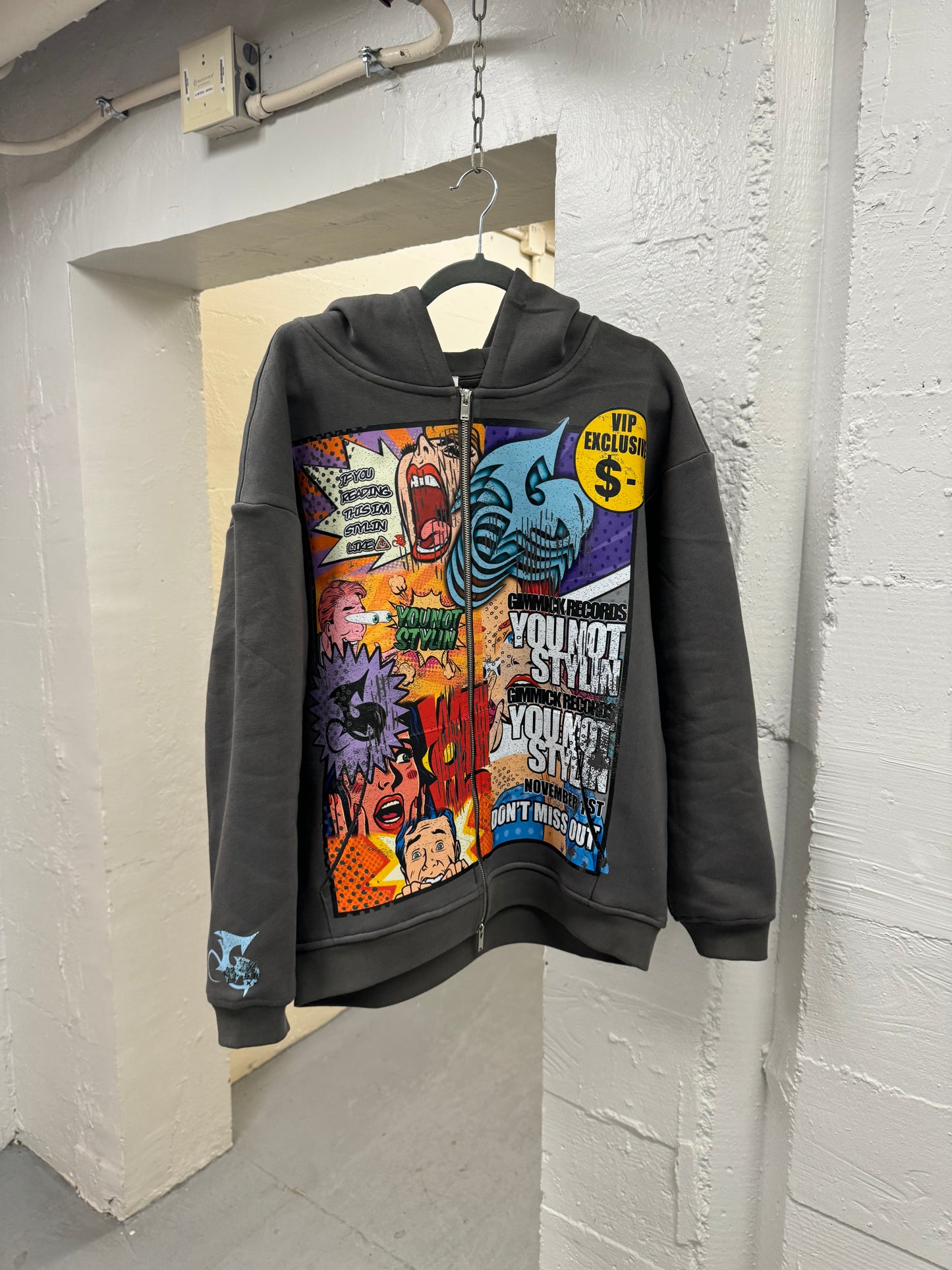 Comic Book Zip-Up